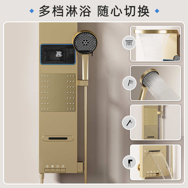 Smart Home Controller - Schermo Doccia Digitale Intelligente Grigio Spaziale