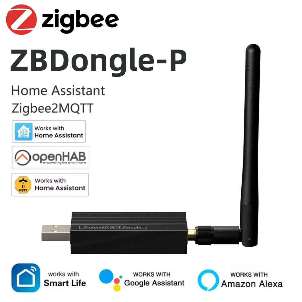 Smart Home Mqtt - ZBDongle-P Analizzatore gateway Zigbee wireless Zigbee2MQTT