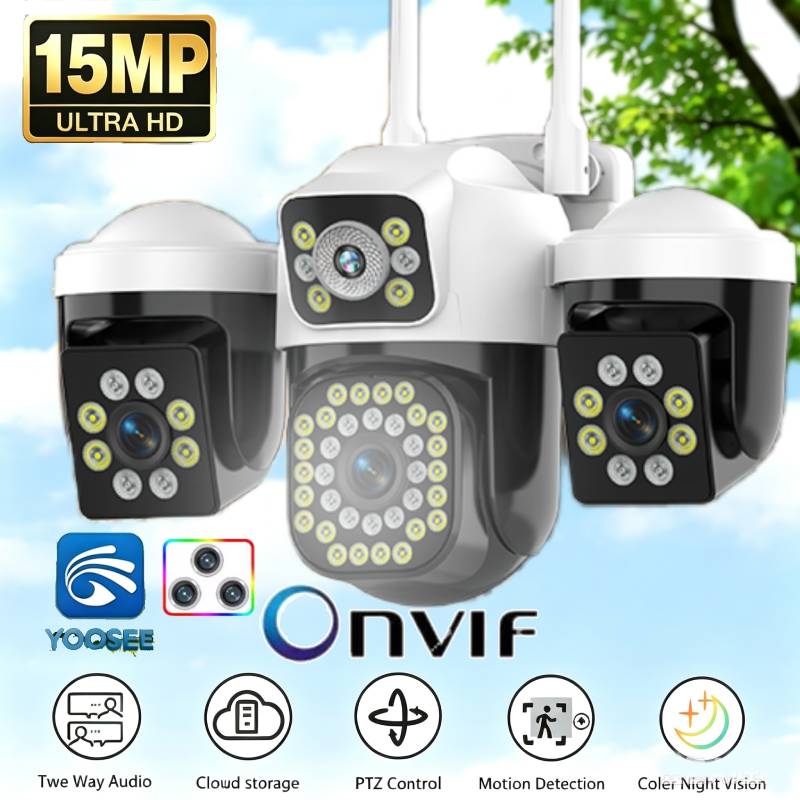 Smart Home Kamera Outdoor - Telecamera IP YOOSEE per Esterni 15MP