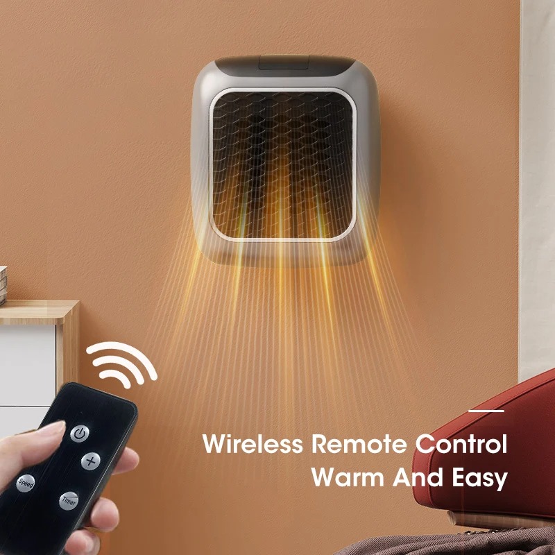 Smart Bathroom Fan - Riscaldatore in ceramica PTC per montaggio