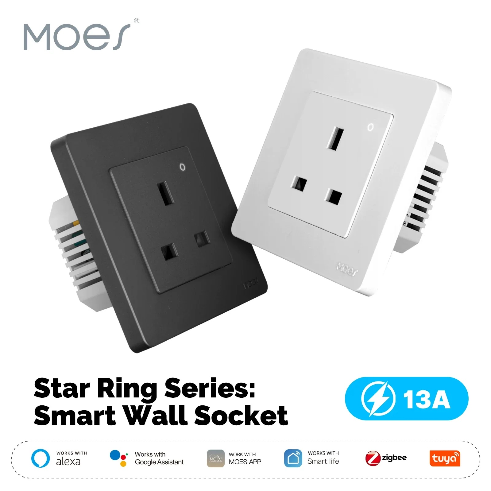 Smart Home Energy App - MOES Tuya ZigBee Presa Intelligente UK