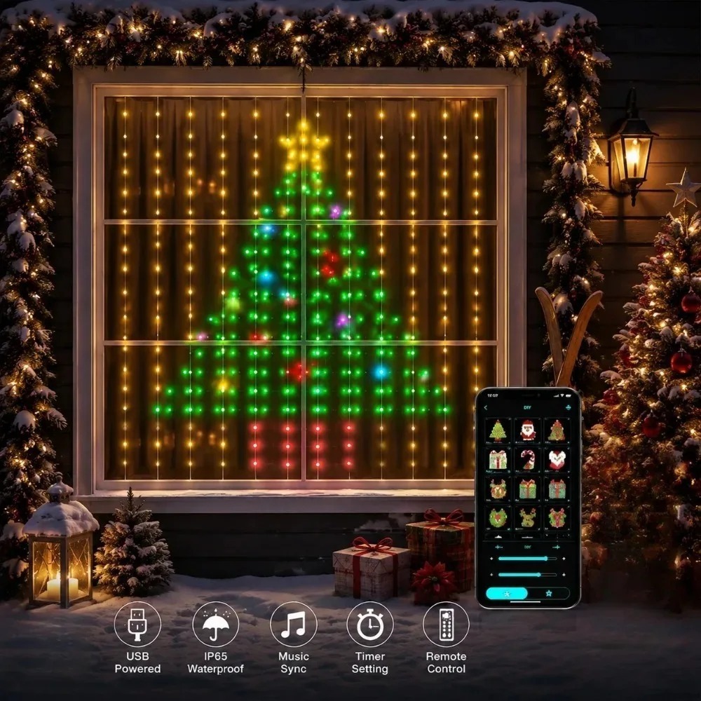 Smart Home Controller - Luci a Tenda LED Pixel Controllabili