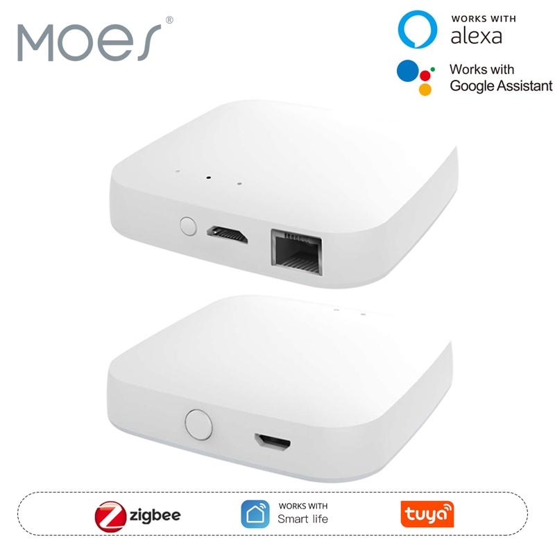 Smart Home Zentrale - MOES Tuya ZigBee3.0 Smart Hub, Gateway