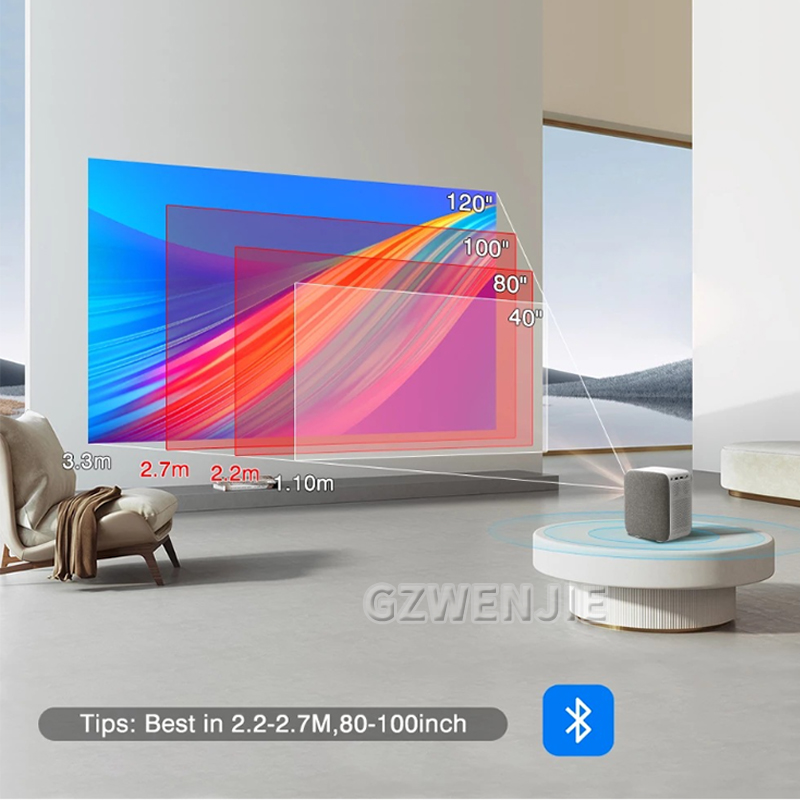 Smart Home Tv - Mini proiettore H6 LED 1080P Proiettore
