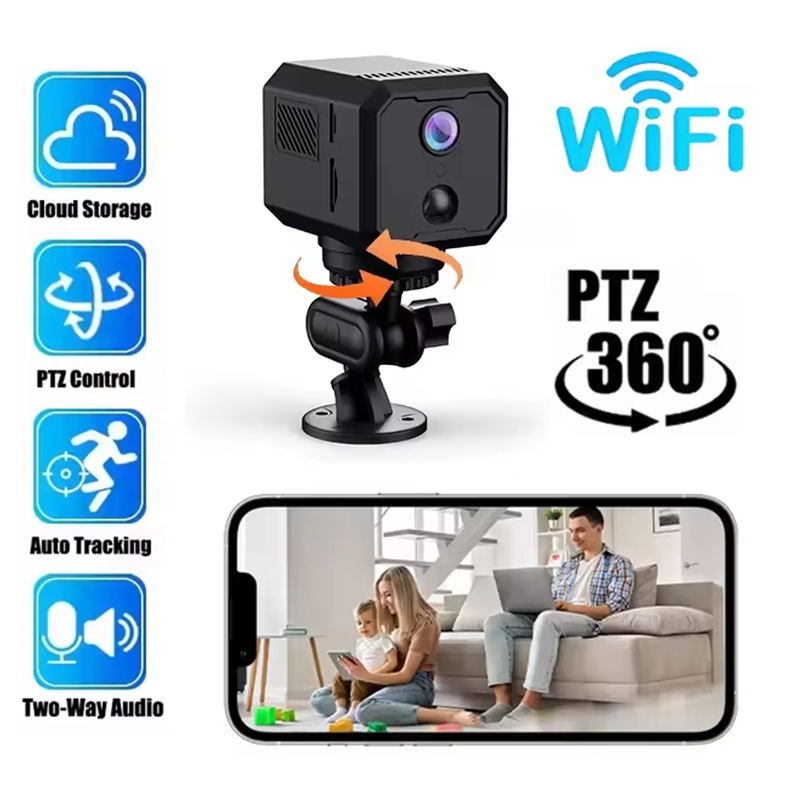 Smart Home Kamera Outdoor - 360 ° Telecamera Wifi di sicurezza