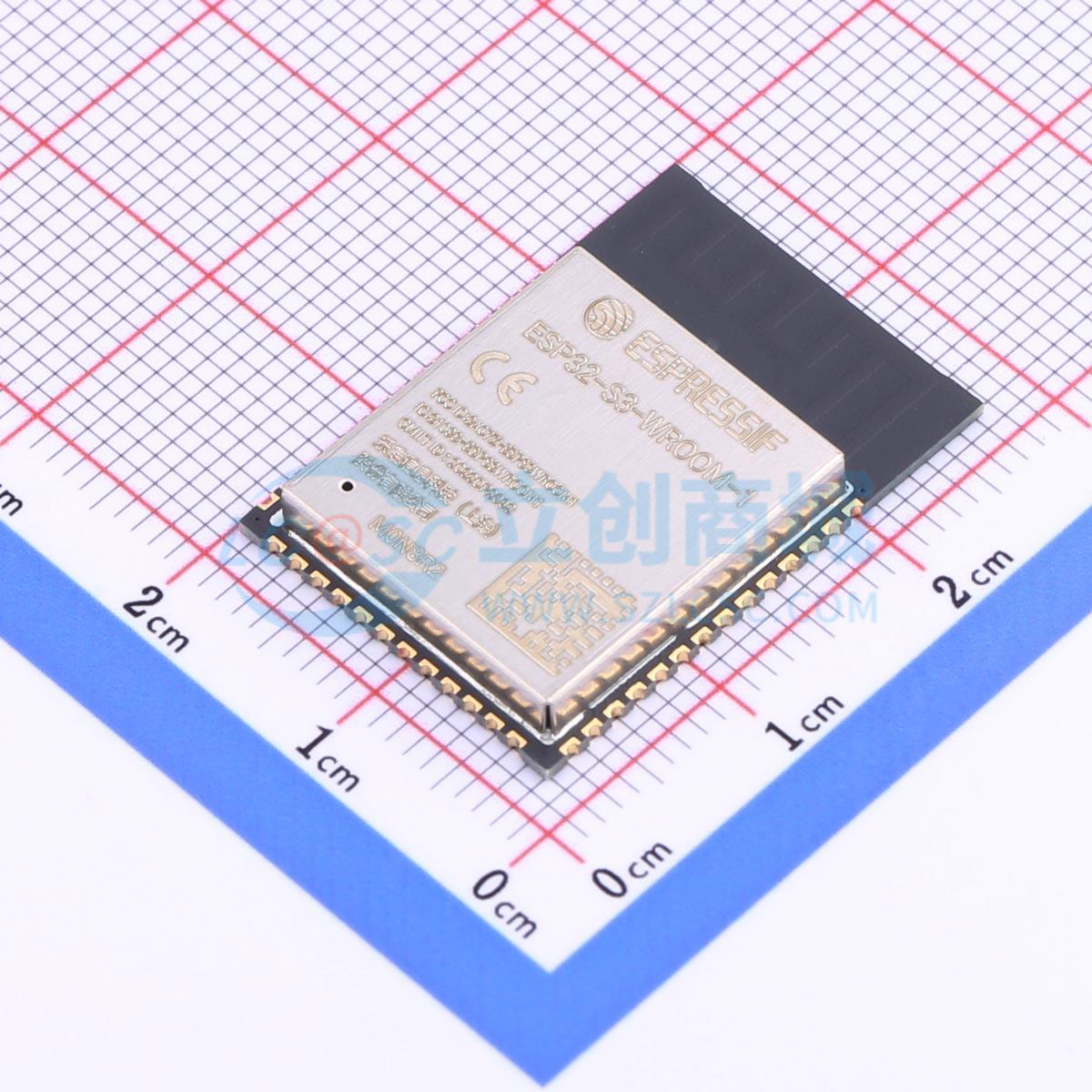 Smart Home Iot - 3 pezzi ESP32-S3-WROOM-1-N8R2 SMD 25,5x18mm ESP32-S3