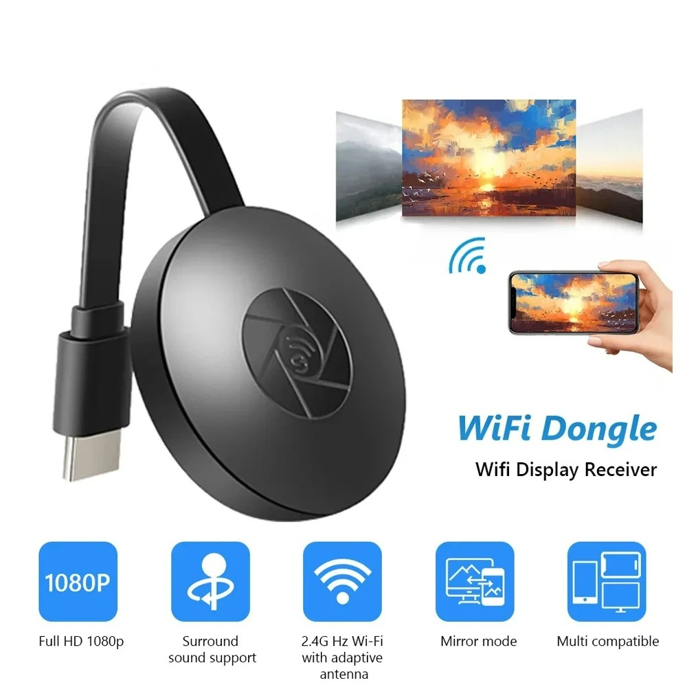 Smart Home Tv - Ricevitore Wireless HD 1080P per TV,