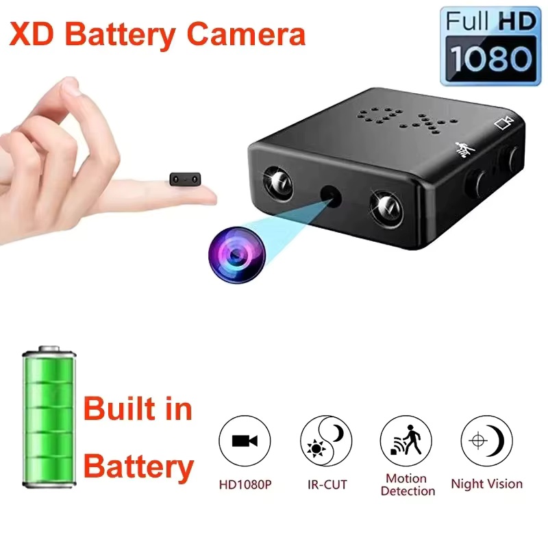 Smart Home Cctv - Mini Telecamera HD 1080P XD, Telecamera