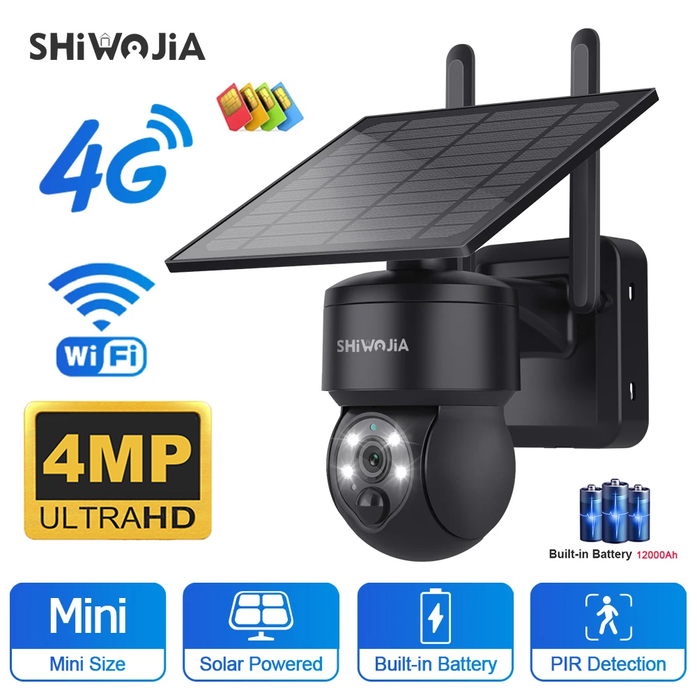 SHIWOJIA WIFI Wireless PTZ tel - Smart Home Cctv recensione e prezzo