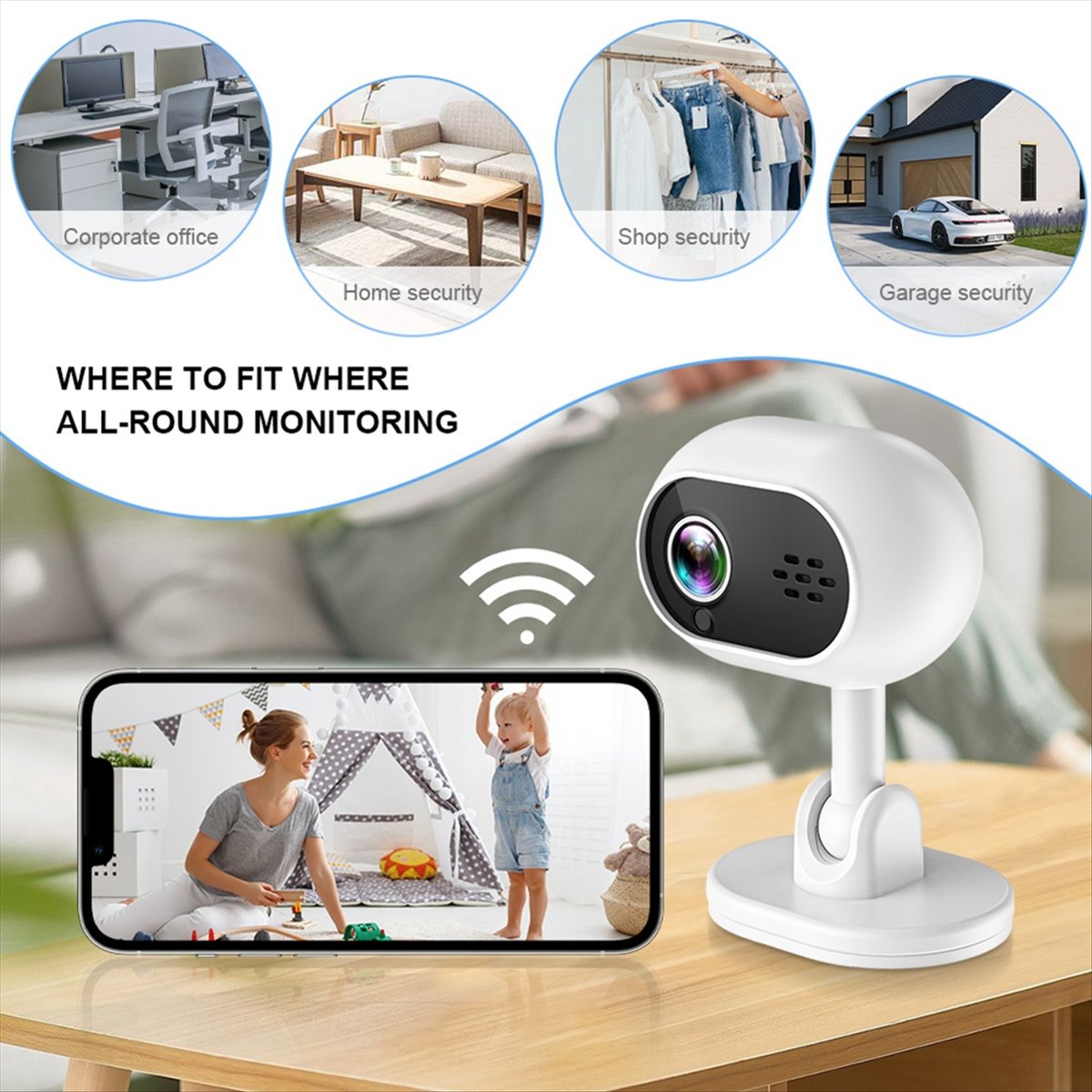 Telecamera IP WiFi Smart Mini  - Smart Home Cctv recensione e prezzo