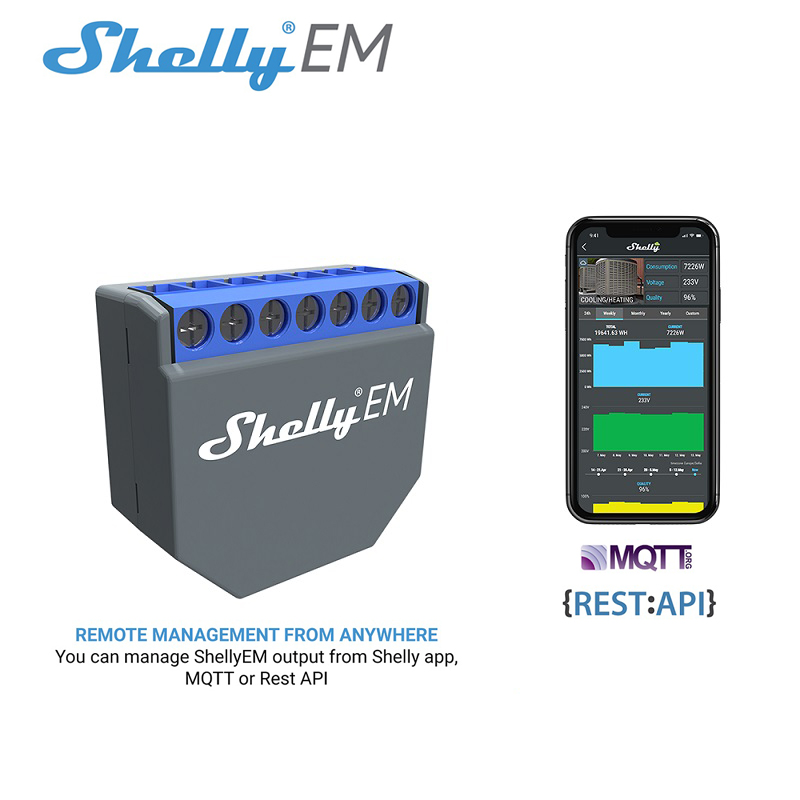 SHELLY EM Interruttore Intelli - Smart Home Controller recensione e prezzo