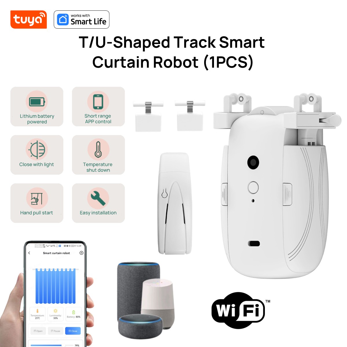 Robot per tende Tuya Smart WiF - Smart Home Living recensione e prezzo