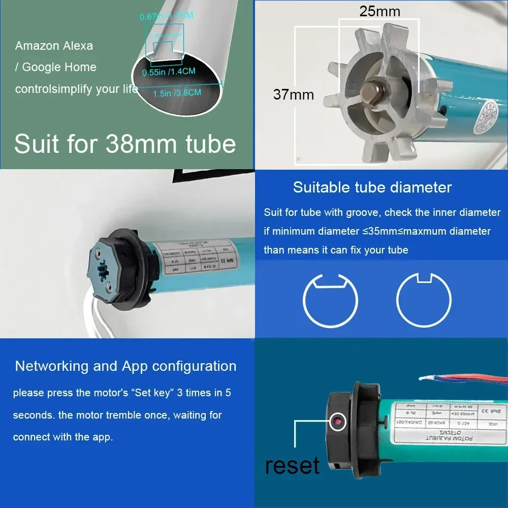 SZMYQ 25mm 2N Tuya Smart Curta - Smart Home Controller recensione e prezzo