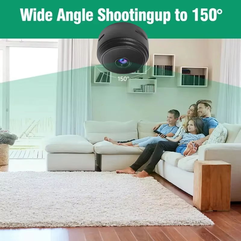 Mini Telecamere A9 1080P WiFi, - Smart Home Cctv recensione e prezzo