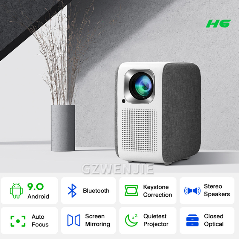 Mini proiettore H6 LED 1080P P - Smart Home Tv recensione e prezzo