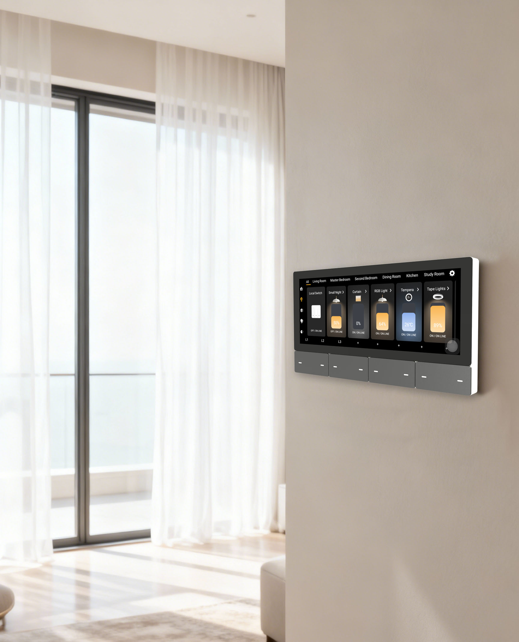 F5 Tuya UK Touch Screen Music  - Smart Home Controller recensione e prezzo