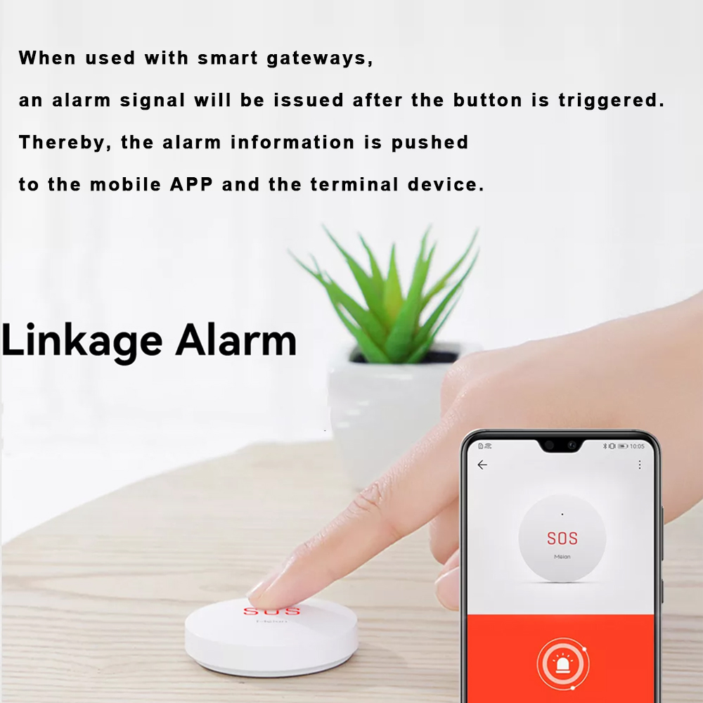 Zigbee Tuya SOS pulsante di em - Smart Home Zentrale recensione e prezzo