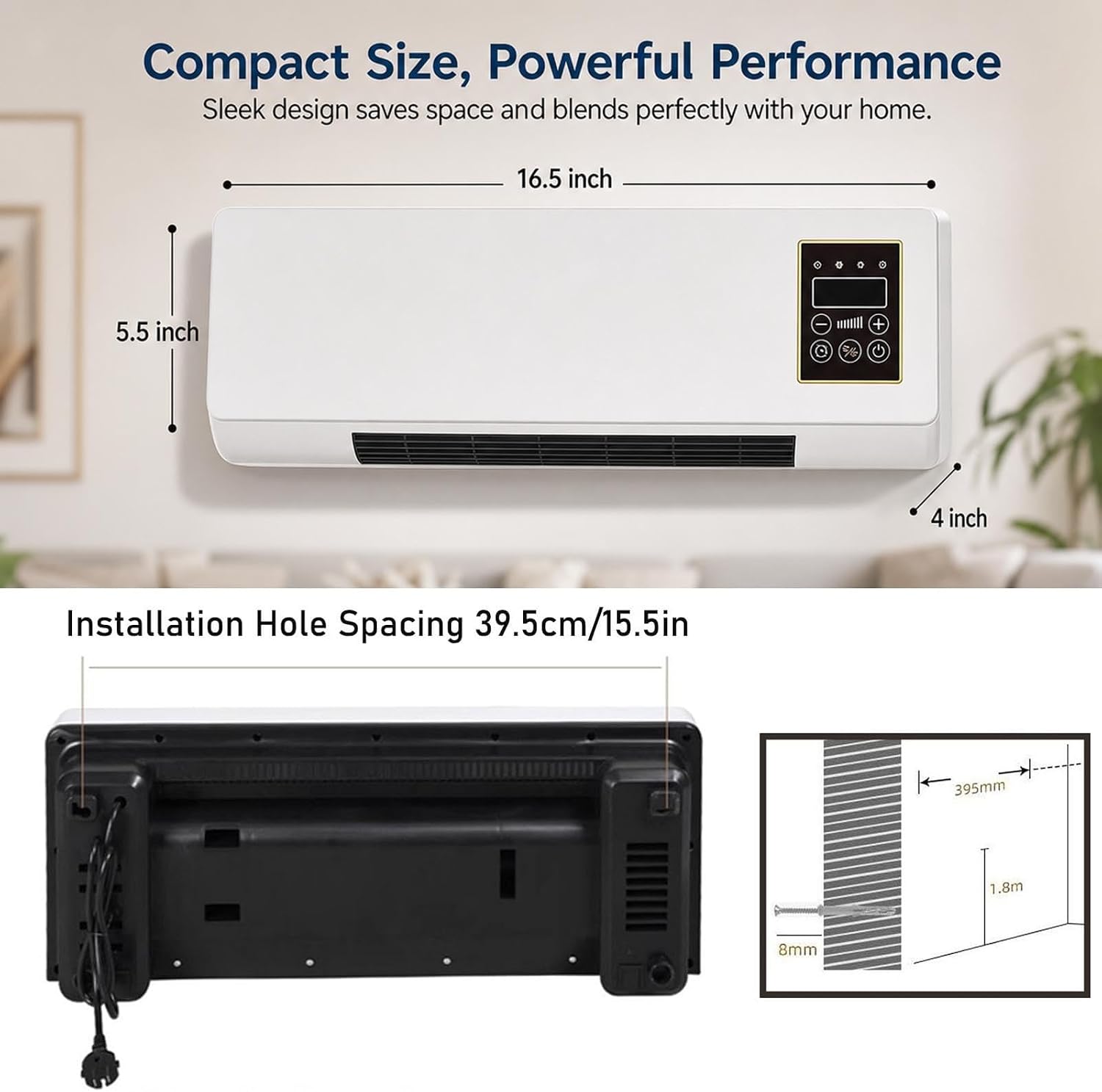 Condizionatore d'Aria a Parete - Smart Bathroom Fan recensione e prezzo
