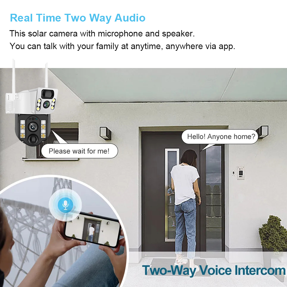WiFi/4G telecamera solare IP C - Smart Home Cctv recensione e prezzo