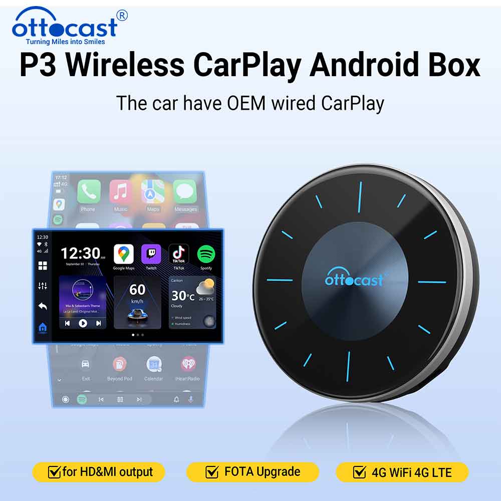 OTTOCAST P3 OttoAibox CarPlay  - Smart Home Tv recensione e prezzo