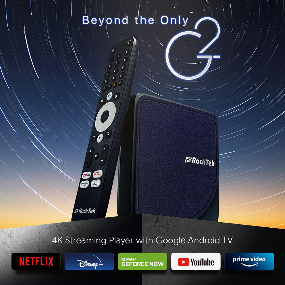 RockTek G2 4K AndroidTV 14 Str - Smart Home Tv recensione e prezzo