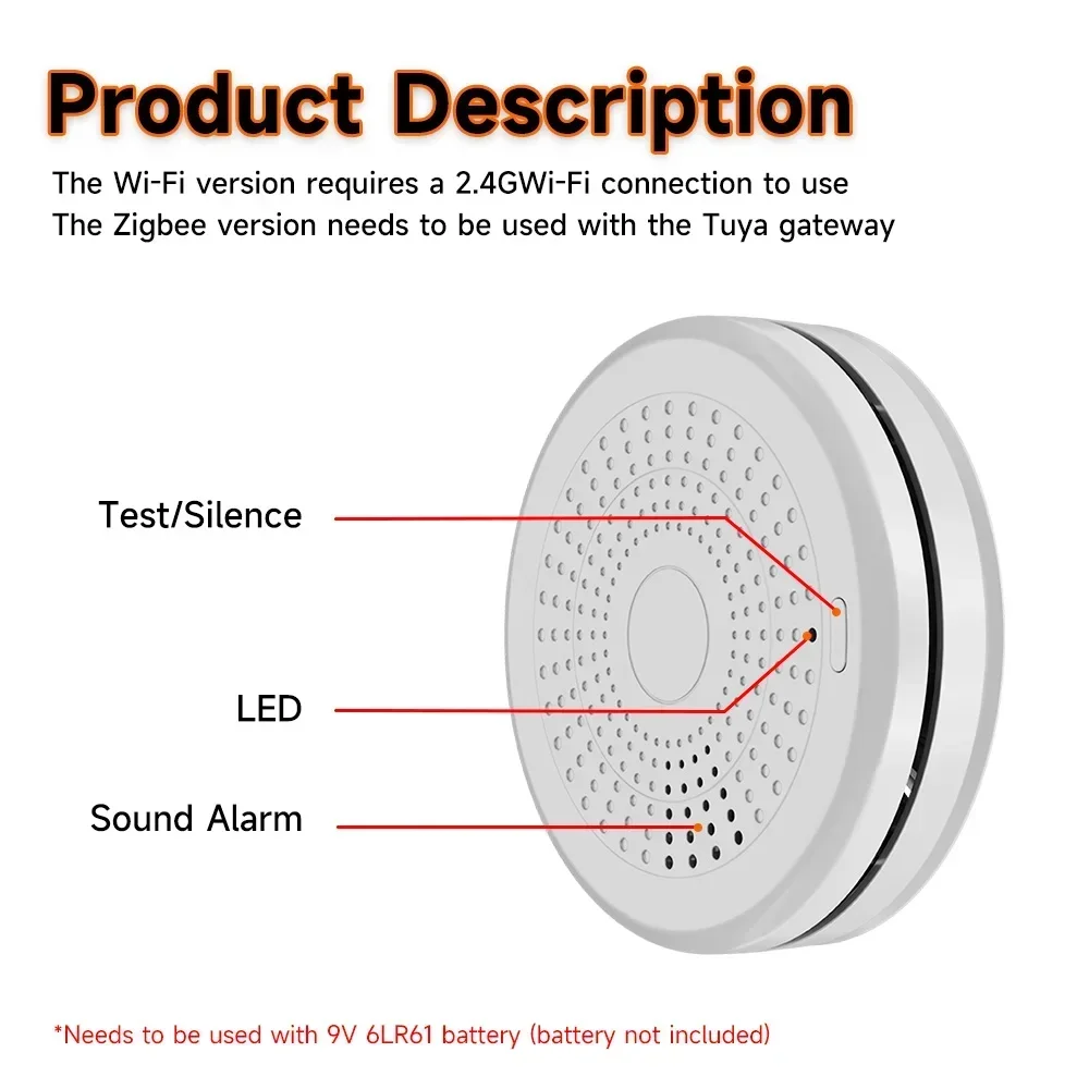 Rilevatore di fumo CO Zigbee 2 - Smart Home Mqtt recensione e prezzo